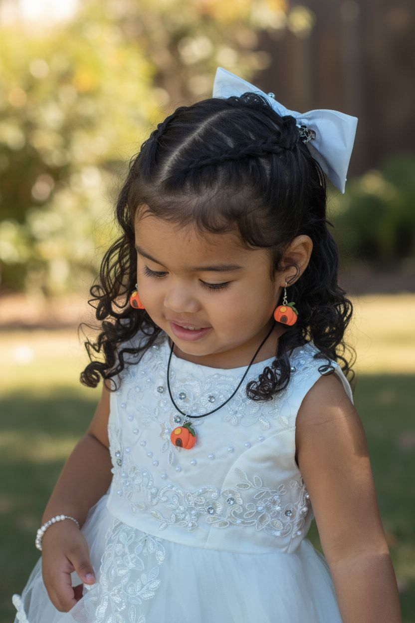 Halloween Care Necklace and earrings kit